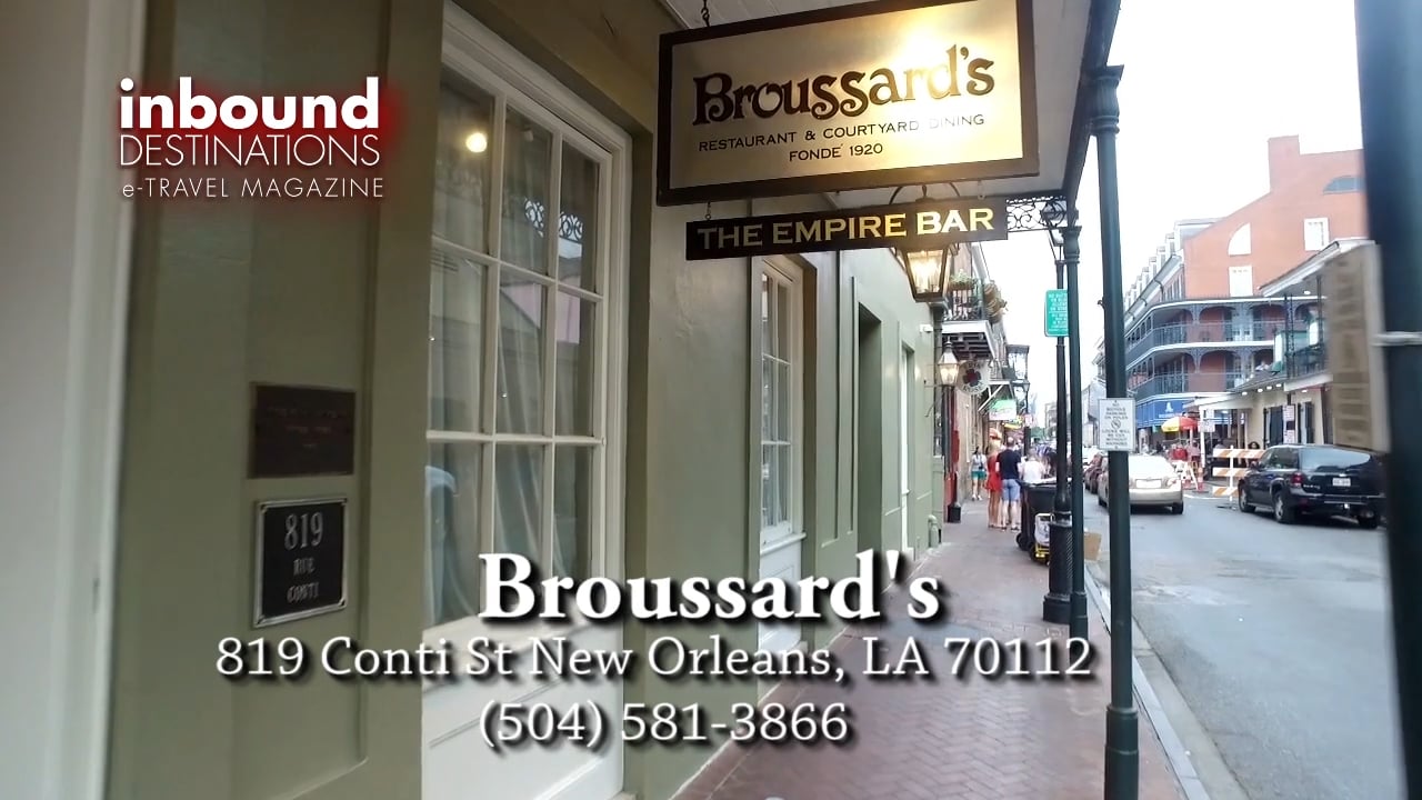 Broussard’s Inbound Destinations
