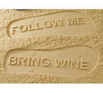 Personalized Sand Imprint Flip Flops | Inbound Destinations