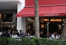 Carpaccio Restaurant Bal Harbour Inbound