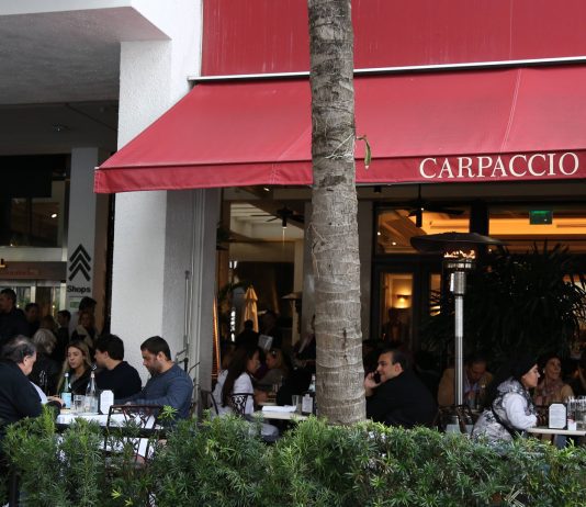 Carpaccio Restaurant Bal Harbour Inbound